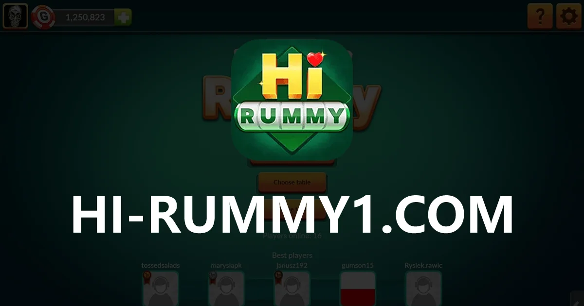 hi rummy